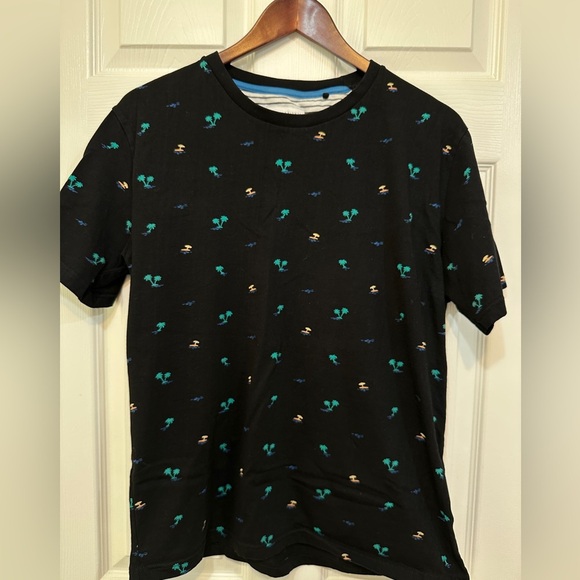 Denim & Flower Other - Denim & Flower Ricky Singh Paradise Found Men’s L Palm Tree Print T Shirt